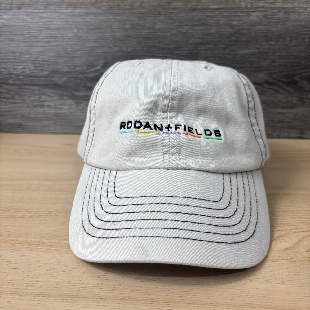 Rodan Fields Hat Cap Strap Back Beige Adjustable‎